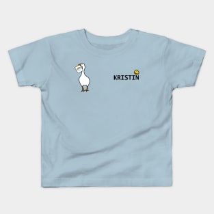 Goose Steals Kristin Essential Worker Rainbow Card Kids T-Shirt